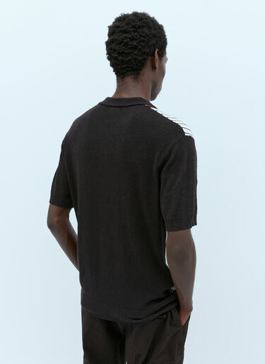 Stüssy Textured Polo Shirt White sts0152016