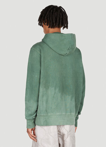 NOTSONORMAL Splashed Hooded Sweatshirt Green nsm0351019