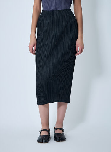 Pleated Skirt Pleats Please Issey Miyake Pleated Skirt Black plp0262003
