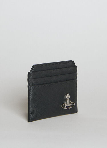 Vivienne Westwood 十字纹卡夹  黑色 vvw0155018