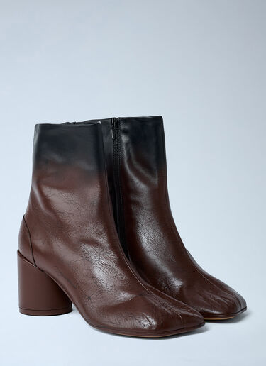 MM6 Maison Margiela Biker Ankle Boots Black mmm0262010