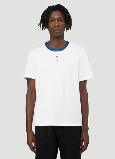 Maison Margiela 3 Pack Contrast Crewneck T-Shirt White mla0143014