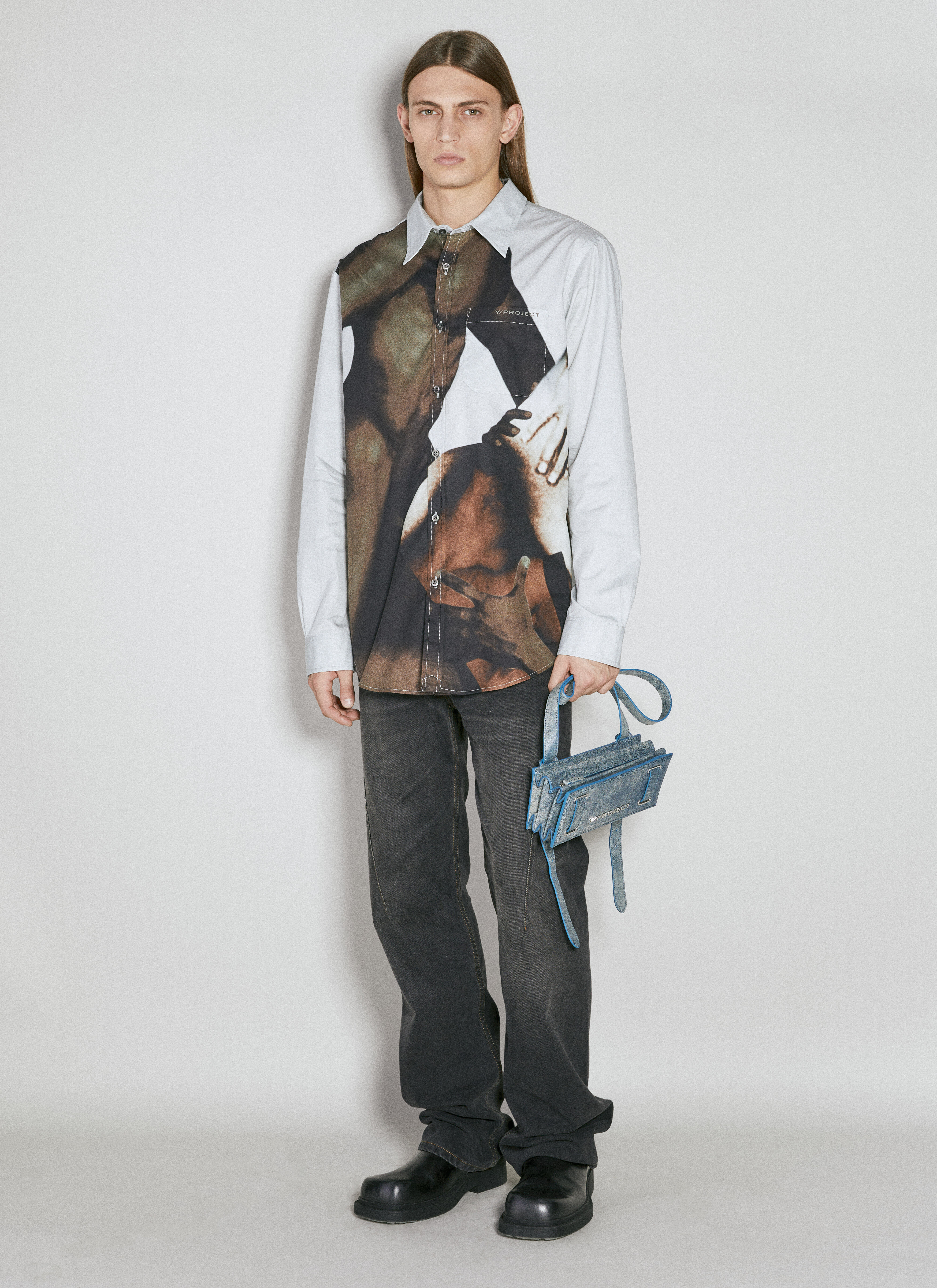 DRx x STEFAN MEIER x LN-CC Body Collage Shirt Multicolour drs0350004
