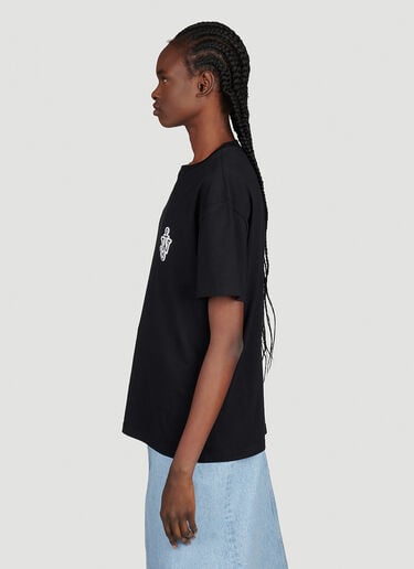 Anchor Patch T-Shirt JW Anderson Anchor Patch T-Shirt Black jwa0253009