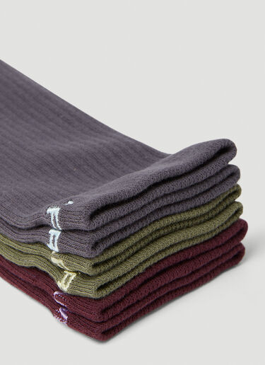 Pack of Three Duo-Tone Socks AFFXWRKS Pack of Three Duo-Tone Socks Multicolour afx0152030