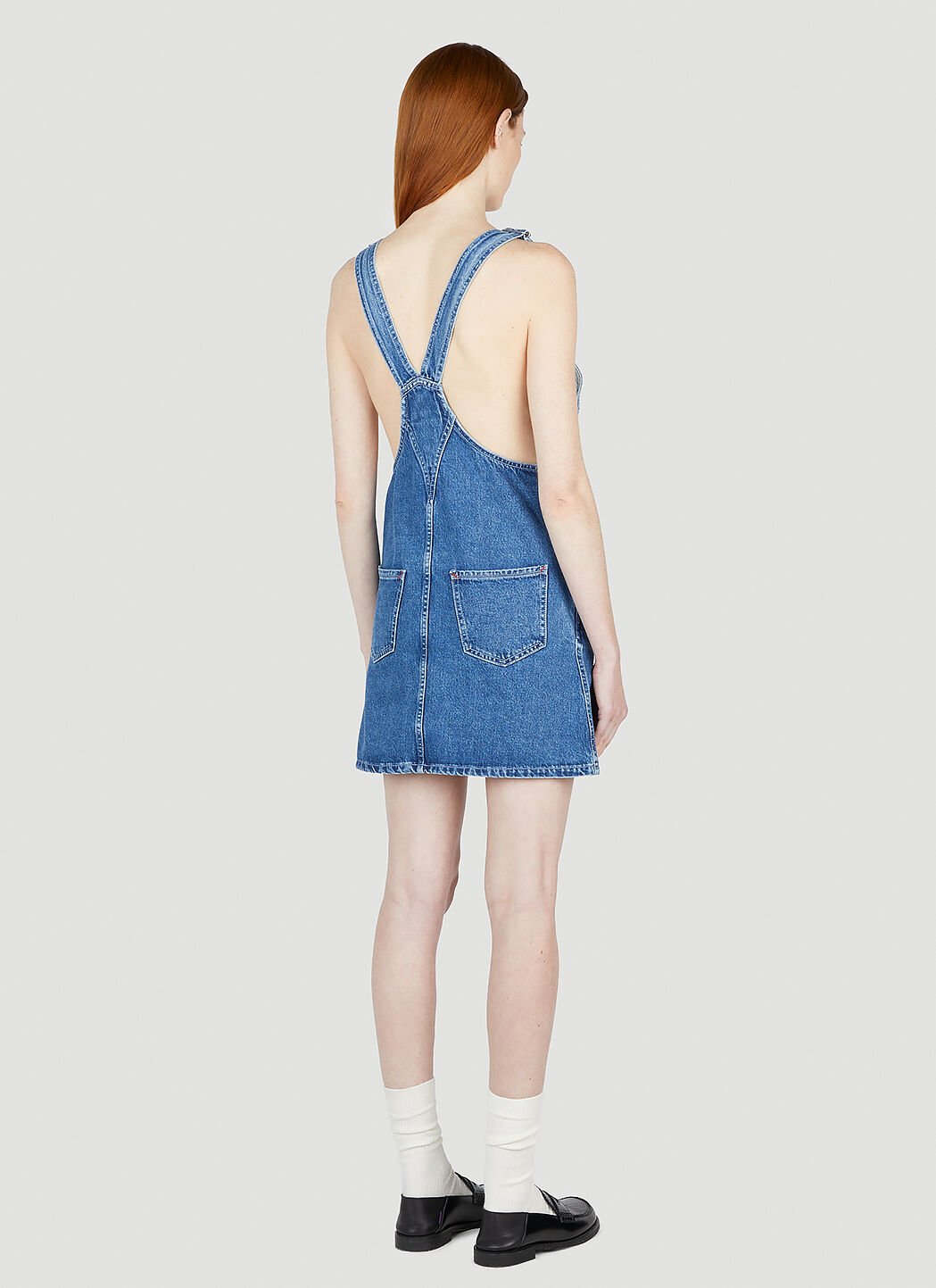 A.P.C. Paola Dungaree Dress en Blue pour femme LN CC