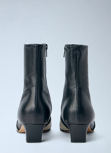 Khaite Nevada Ankle Stretch Boots Black kha0265035