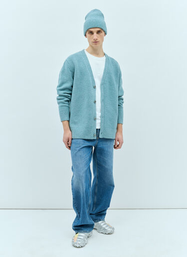 Acne Studios 羊毛混纺开衫 蓝色 acn0153004