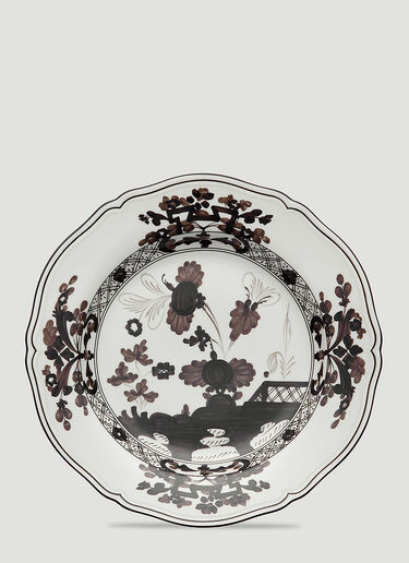 Ginori 1735 Set of Two Oriente Italiano Dinner Plate White wps0670098