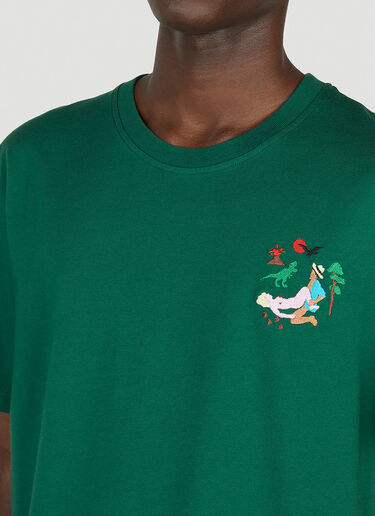 Carne Bollente Exploring Jurassic T-Shirt Green cbn0352012
