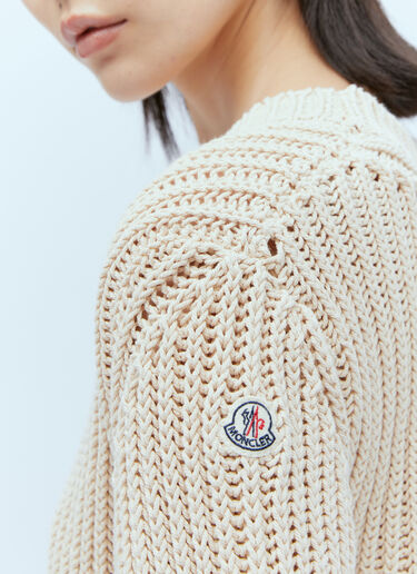 Moncler 반팔 스웨터 베이지 mon0256028