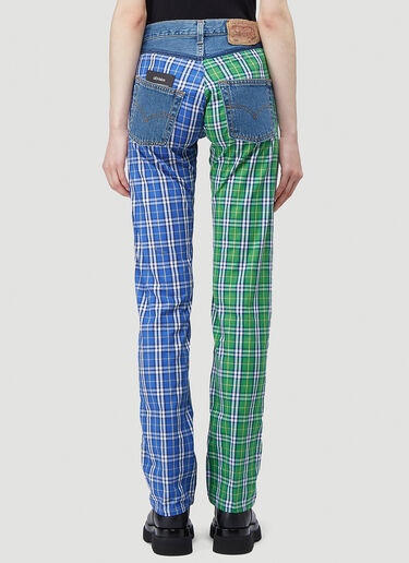 (DI)VISION Upcycled Split Jeans Blue div0342012