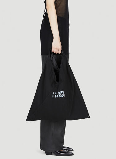 MM6 Maison Margiela Small Japanese Tote Bag Black mmm0251035