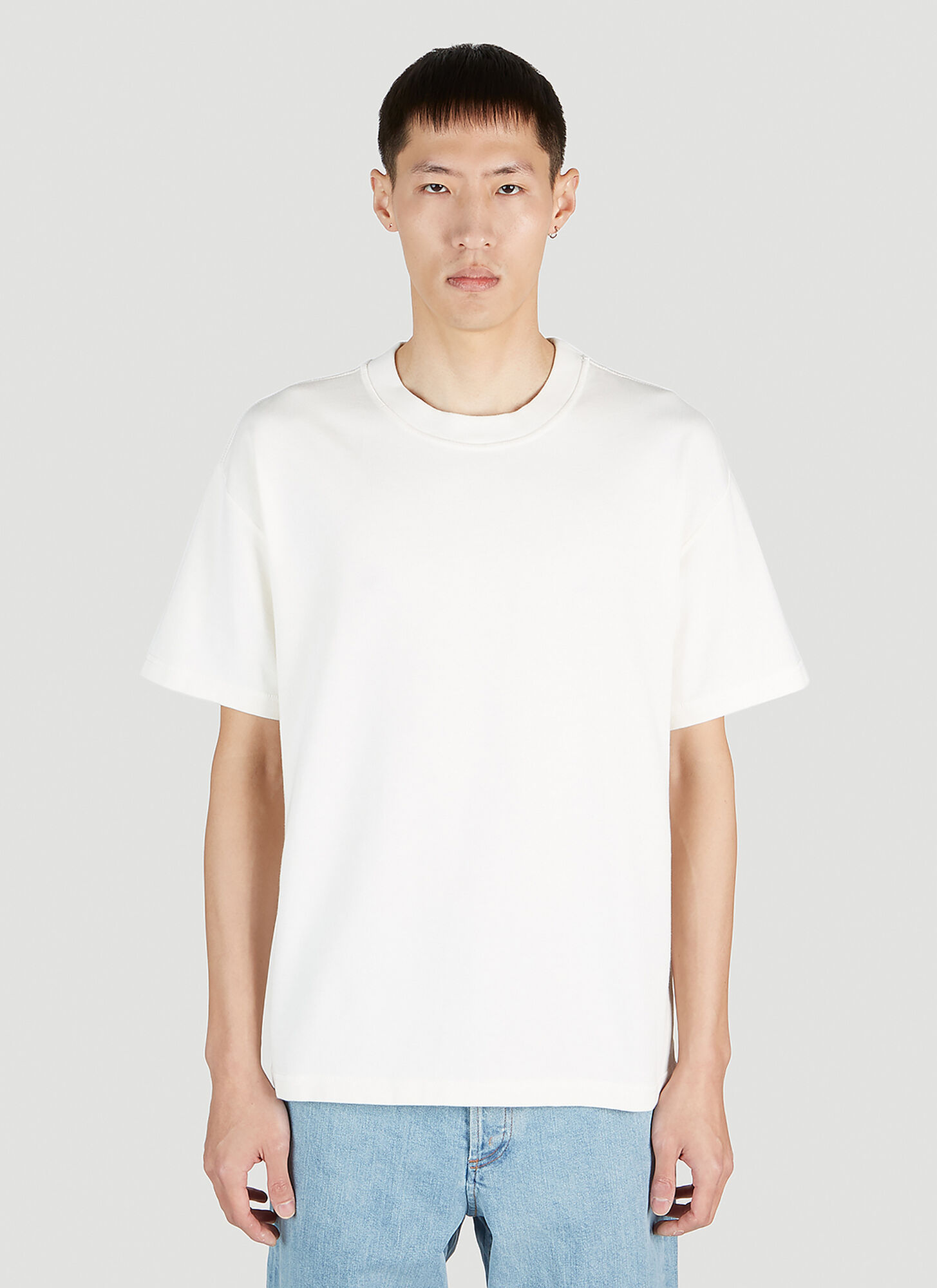 Bottega Veneta Classic T-shirt Male White