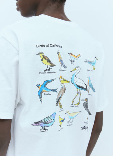 Stüssy California Birds T-Shirt White sts0152073