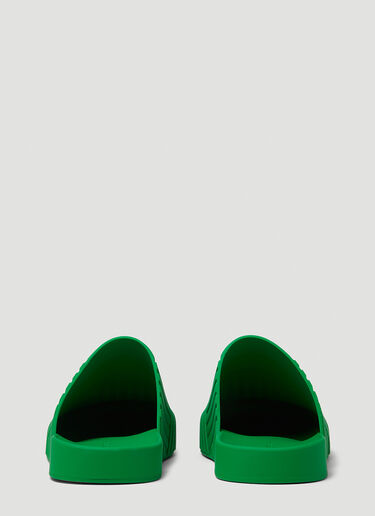 Bottega Veneta Intreccio Clogs Green bov0149088