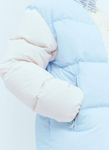 Douady Short Down Jacket Moncler x Palm Angels Douady Short Down Jacket Light Blue mpa0255002