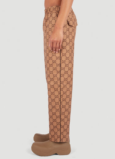 Gucci GG Print Track Pants Brown guc0152065