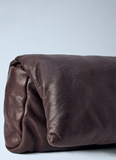 LN-CC® - Rick Owens: Soft Clutch - Dark Brown Rick Owens Soft Clutch Dark Brown ric0166015