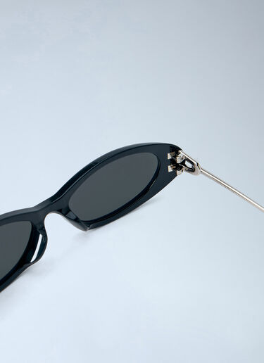LN-CC® - Gentle Monster: Ora 01 Oval Sunglasses - Black Gentle Monster Ora 01 Oval Sunglasses Black gtm0366012