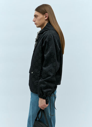 Gucci GG Hooded Jacket Black guc0155033