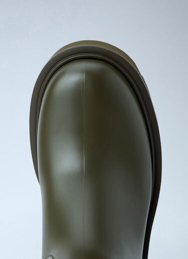Moncler Kickstream High Rain Boots Green mon0265114