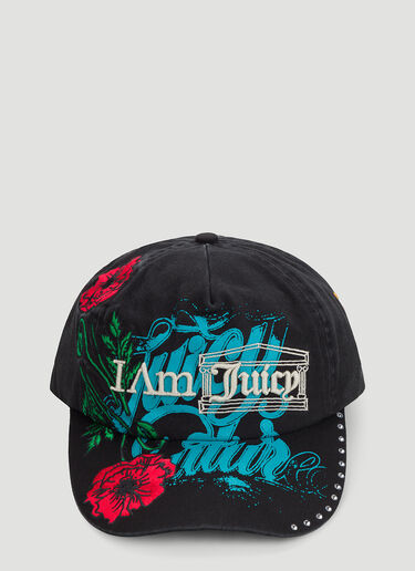 Aries x Juicy Couture Juicy Loaded Mega 鸭舌帽 黑色 ajy0352013