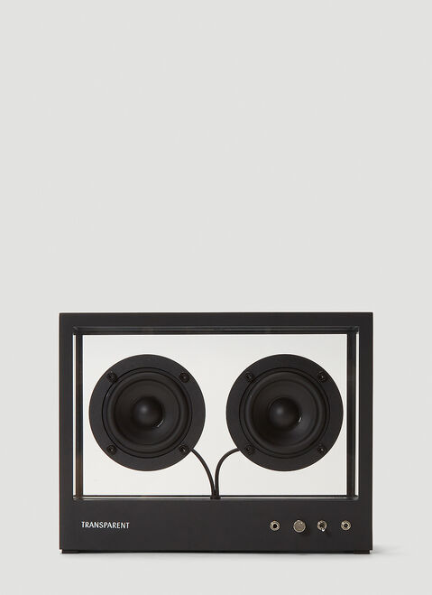 TRANSPARENT SOUNDS Small Transparent Speaker Black tps0542001