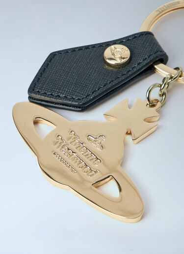Vivienne Westwood Hammered Orb Keyring Gold vvw0264019