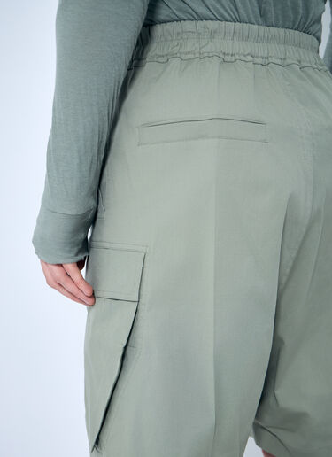 Rick Owens Bela Cargo Shorts Green ric0159031