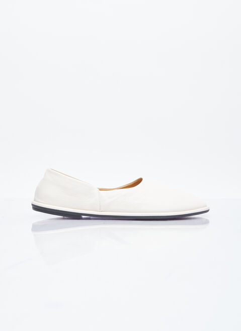 Gianvito Rossi Leather Canal Flats Pink gia0255016