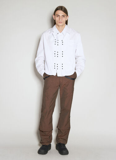 Kiko Kostadinov 토니노 셔츠 재킷  화이트 kko0156007