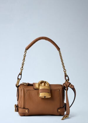 Chloé Small Paddington Chain Shoulder Bag Brown chl0262054