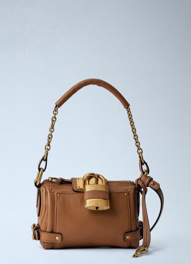 Chloé Small Paddington Chain Shoulder Bag Brown chl0262054