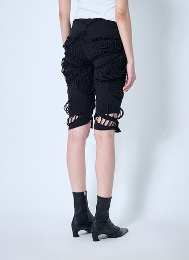 Sia Arnika Distressed Jersey Shorts Black sia0260009