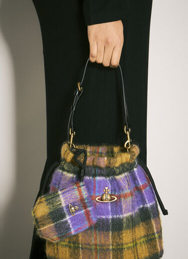 Vivienne Westwood 抽绳手包 紫色 vvw0258005