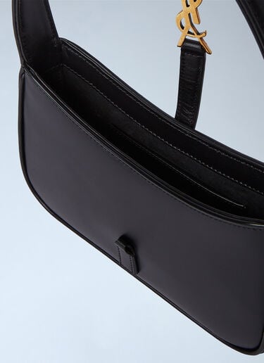 LN-CC® - Saint Laurent: Le 5 à 7 Hobo Mini Shoulder Bag - Black Saint Laurent Le 5 à 7 Hobo Mini Shoulder Bag Black sla0249223