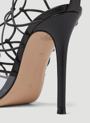 Gianvito Rossi Lace Up High Heels Black gia0250004
