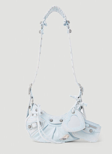 Balenciaga Le Cagole XS Shoulder Bag Blue bal0252099