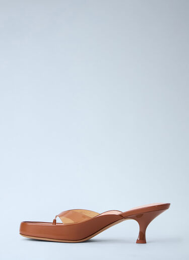 Junie Heeled Sandals Chloé Junie Heeled Sandals Brown chl0264023