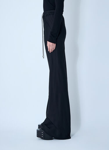 斜裁抽绳长裤  Rick Owens 斜裁抽绳长裤  黑色 ric0261010