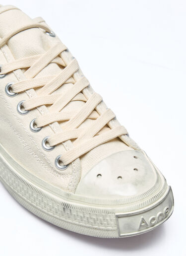 캔버스 로우탑 스니커즈 Acne Studios 캔버스 로우탑 스니커즈 베이지 acn0257008
