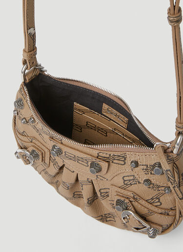 Le Cagole Mini Shoulder Bag Balenciaga Le Cagole Mini Shoulder Bag Beige bal0251105