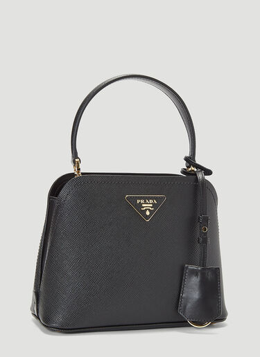 Prada Matinée Micro Shoulder Bag Black pra0243013