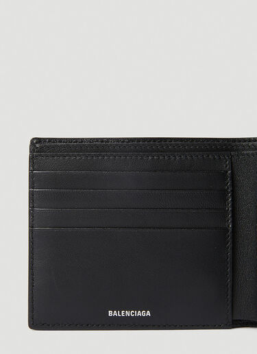 Balenciaga Le Cagole Square Folded Wallet Black bal0154052