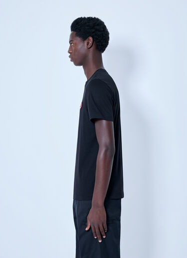 LN-CC® - Moncler: Logo Motif T-Shirt - Black Moncler Logo Motif T-Shirt Black mon0166014
