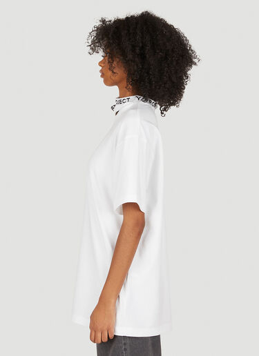 Y/Project Three Collar T-Shirt White ypr0349003