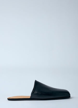 Our Legacy Ciagarr Leather Mules Black our0360018