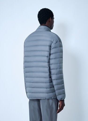Miu Miu Lightweight Pongé Down Jacket Grey miu0162010