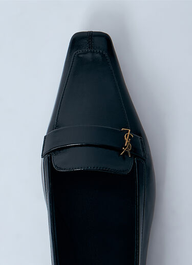 Saint Laurent Poppy Ballerina Flats Black sla0259033